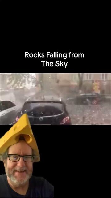 Rocks falling from the sky in Romania