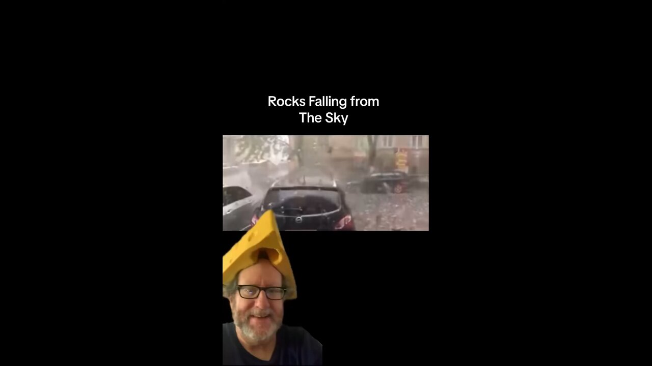 Rocks falling from the sky in Romania