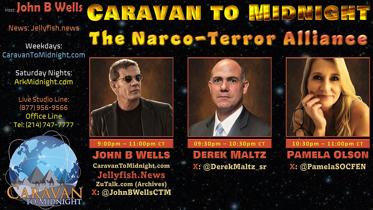 The Narco-Terror Alliance - John B Wells LIVE