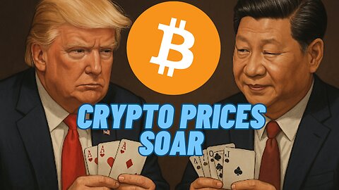 CRYPTO PUMPING, BREAKING NEWS, USA AND CHINA MAKE TRADE DEAL