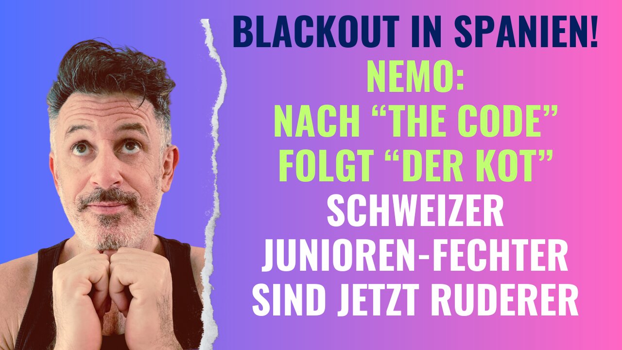 Blackout! Nemos "Der Kot". Israel & Schweizer f̶ e̶ c̶ h̶ t̶ e̶ r̶ Ruderer. Reto Lipp lächerlich