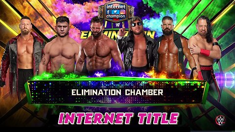 WWE 2k23 EC Dijak vs MJF vs MattCordana vs KennyOmega vs BobbyRoode vs Nakamura InternetTitle