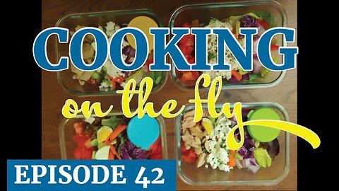 One Week of Salad Meal Prep! | Easy, Fresh, Flavor-Packed Lunches