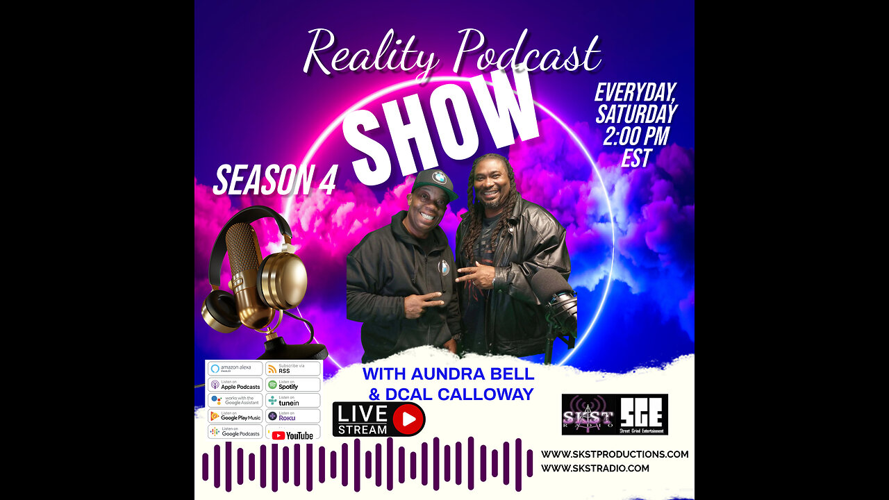 SKST Radio Network -Reality Podcast with Aundra Bell and Dcal Calloway – Season 4