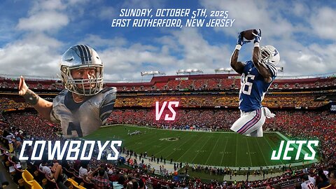 Dallas Cowboys vs New York Jets, Week 5, Diggin' Deeper Into the NFL