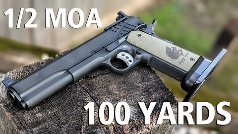 INCREDIBLE 1/2 MOA PISTOL FROM ACCURACY X