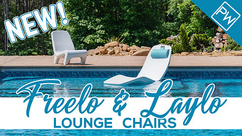 Laylo Tanning Lounge Chair - Ideal for Tanning Ledges and In-Pool Relaxation - by TenJam