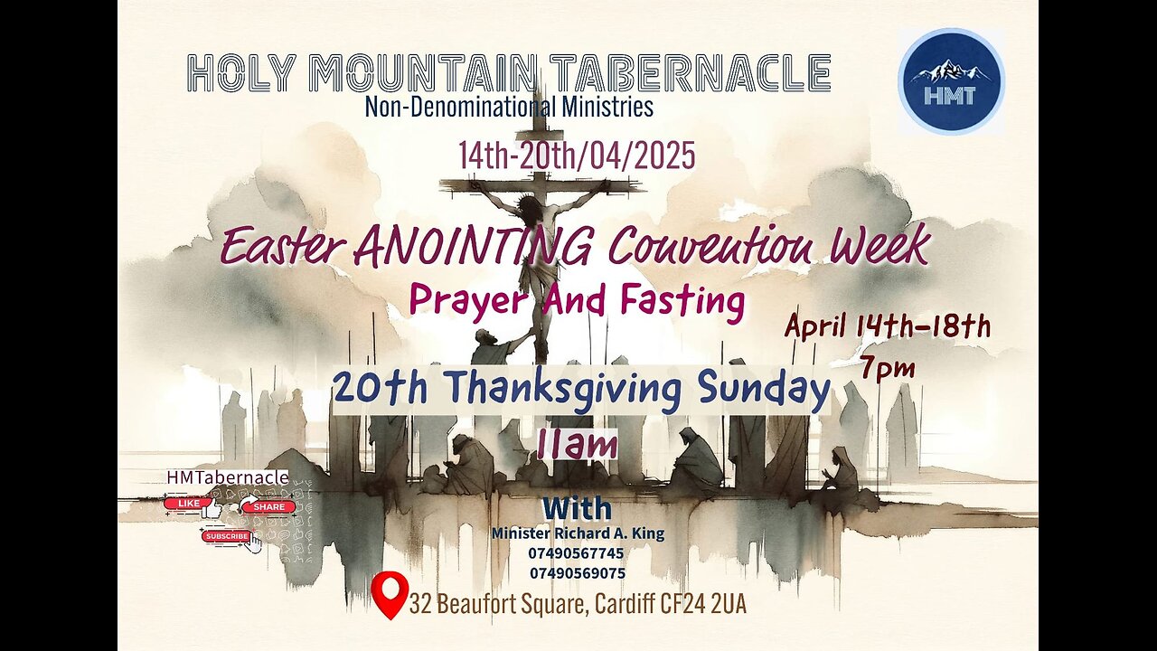 Day1 ( Sanctify yourselves) Easter Anointing Convention