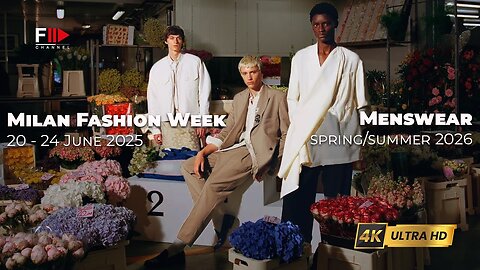 MILAN FASHION WEEK I MENSWEAR SS26 - Fashion Channel Chronicle