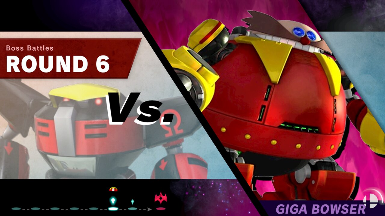 E-123 Omega (Samus) vs SSBU Boss Battles 9.9 Difficulty Quickie -By ArxMax987