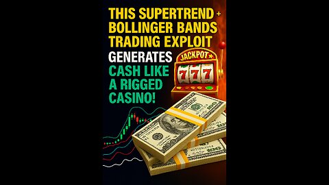 This Supertrend + Bollinger Bands Trading Exploit Generates Cash Like a RIGGED Casino!