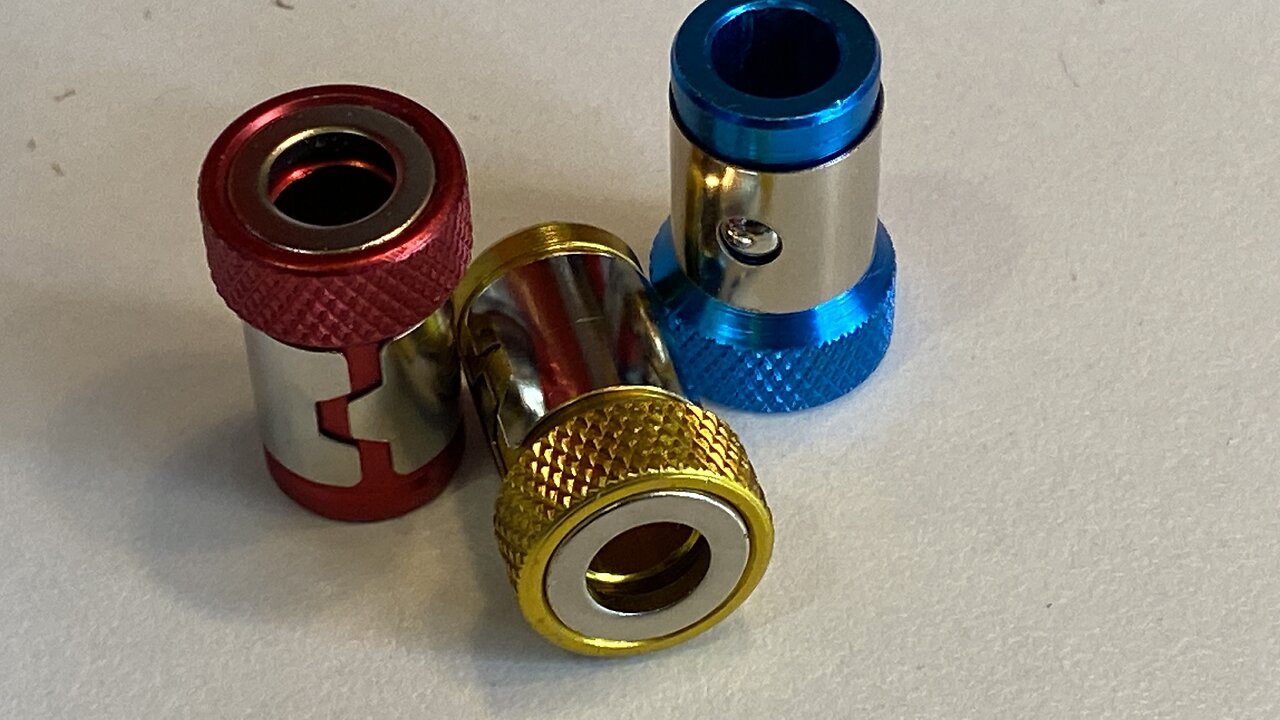 Magnetic Drill Bit Set Magnetic Rings Strong Bit Holders Non-Slip Rings Screwdrivers Power Drills