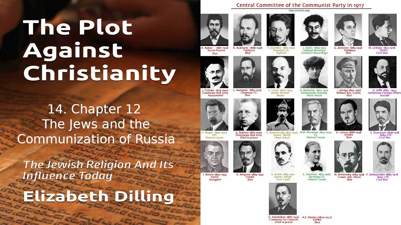 14. Jews and The Communization of Russia - The Plot Against Christianity 1964