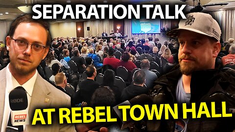 Rebel News Town Hall attendees talk separatism