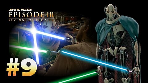 Star Wars Episode III Revenge of The Sith Showdown with Grievous
