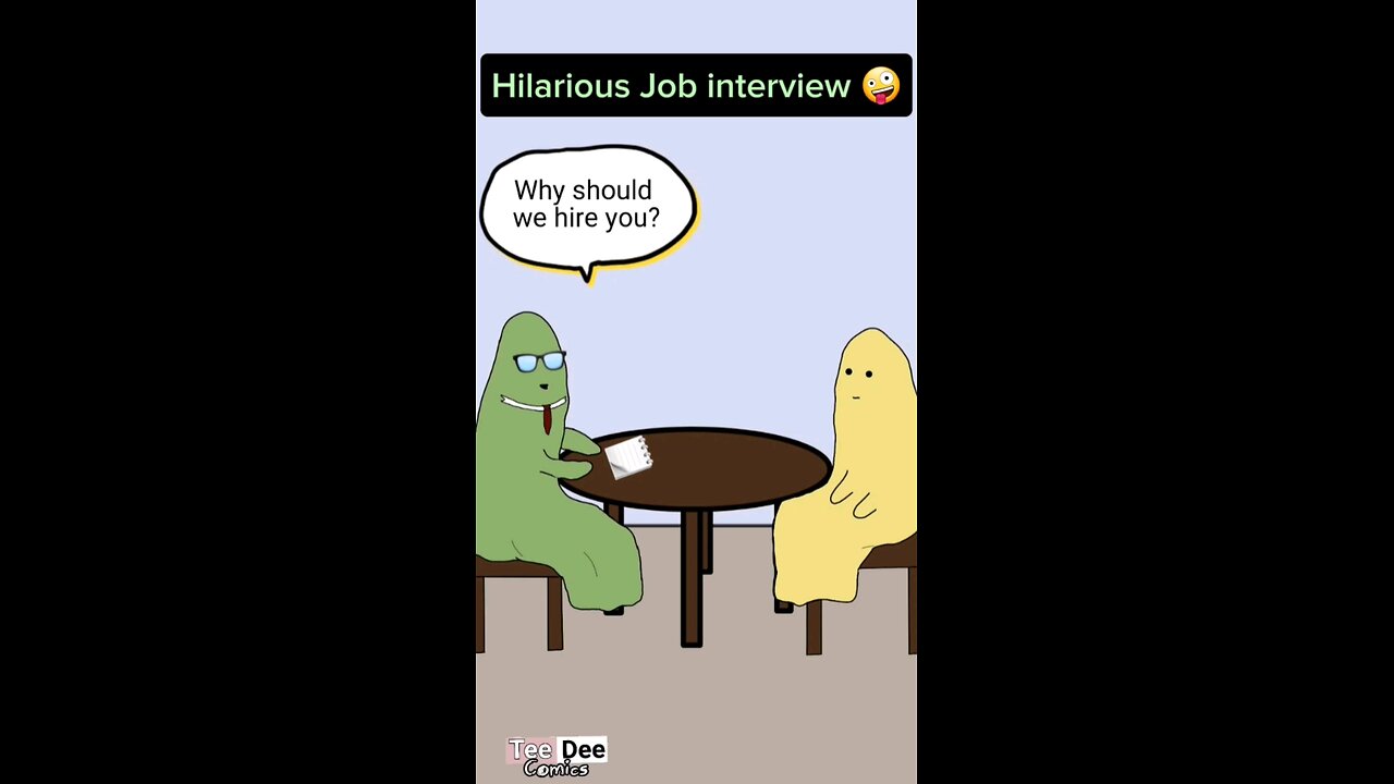 Hilarious Job interview 🤪