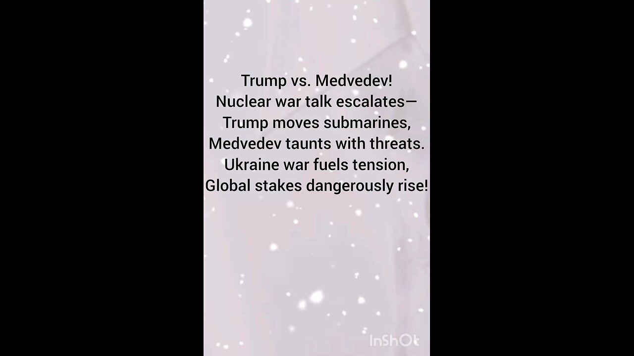Trump vs. Medvedev!