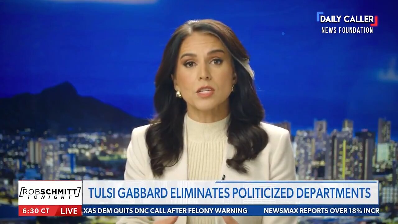NI Tulsi Gabbard: 'Today Marks First Step to Root Out Deep State Actors'