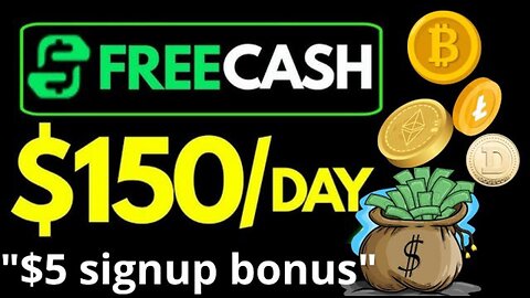 $5 Signup Bonus 🤑 Cash out in $ or Crypto 😎 No Investment