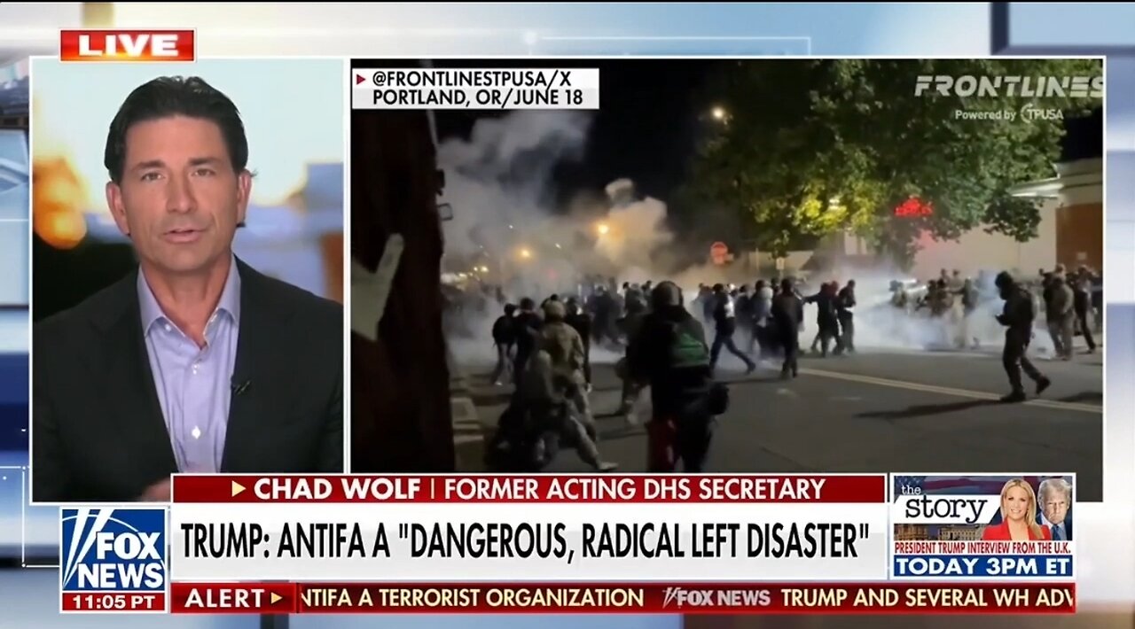 Fmr Acting DHS Secretary: It's Time To Take The Threat Of Antifa Seriously