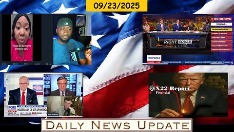 EP1694 | Da Real Adogg: Leavitt, Newsmax: Bondi, Doug In Exile: Go Down, X22 Report: About To Change