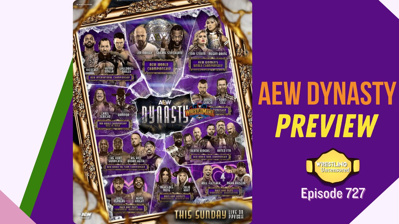 🔥 Omega vs. Ricochet vs. Bailey: AEW Dynasty's Must-See Battle 🔥