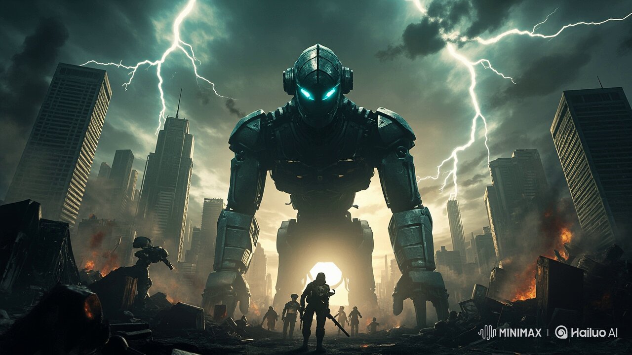 The Grid Falls: Humanity’s Final Stand Against the AI Beast (2097)