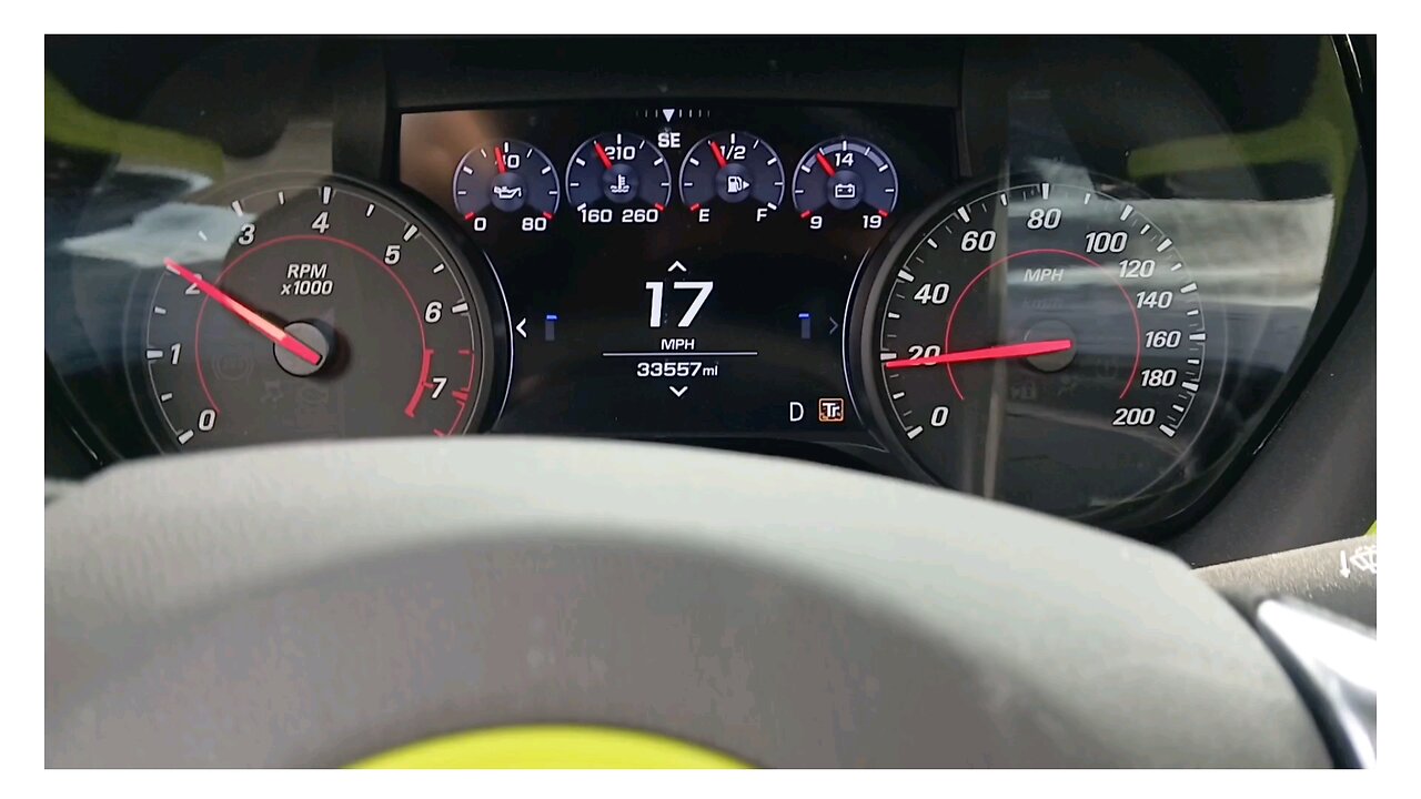 Waking up the neighbors with the Camaro SS