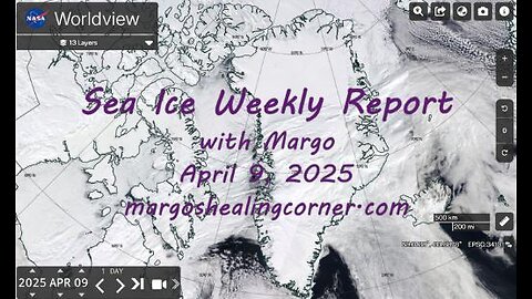 Sea Ice Weekly Report with Margo (Apr. 9, 2025)