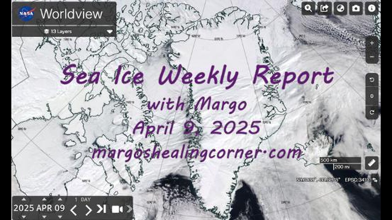 Sea Ice Weekly Report with Margo (Apr. 9, 2025)