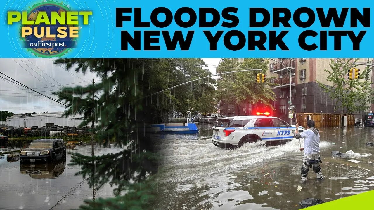 Floods Cripple New York, New Jersey As Extreme Weather Sweeps US | Planet Pulse | N18G