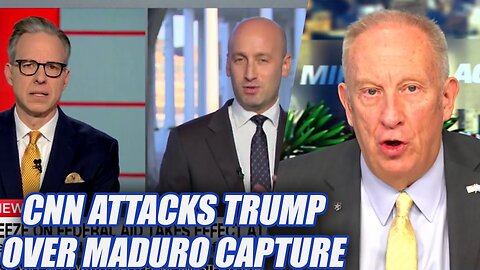 CNN ATTACKS Trump Over Maduro Capture