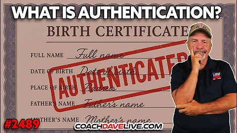 WHAT IS AUTHENTICATION? WITH RICK DEHIJO | 8-5-2025