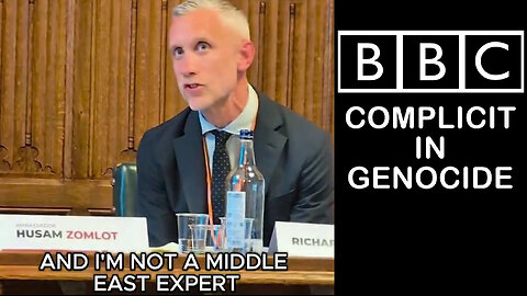 Genocidal BBC confronted