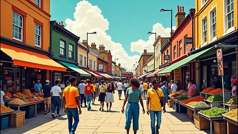 Exploring Brixton Village Market | Hidden Gems & Street Food Walking Tour in London 🛍️🍲