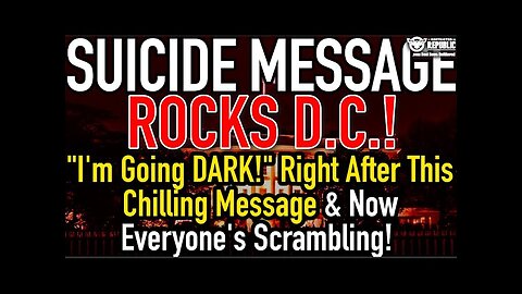 "I'm Going Dark"! D.C. Shaken as "This One Scares Me" Post Has Everyone Fearing For His Life!