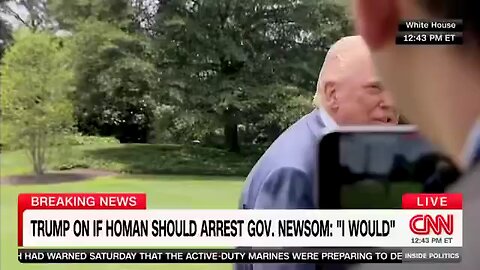POTUS: "They're INSURRECTIONISTS." CNN'S DANA BASH: "That word he used - 'they're insurrectionists.