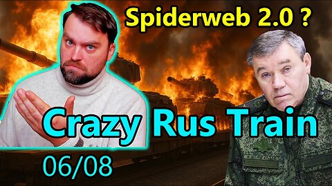 Update from Ukraine | Spiderweb 2.0 Operation | Ruzzian Military Train hit or What was it