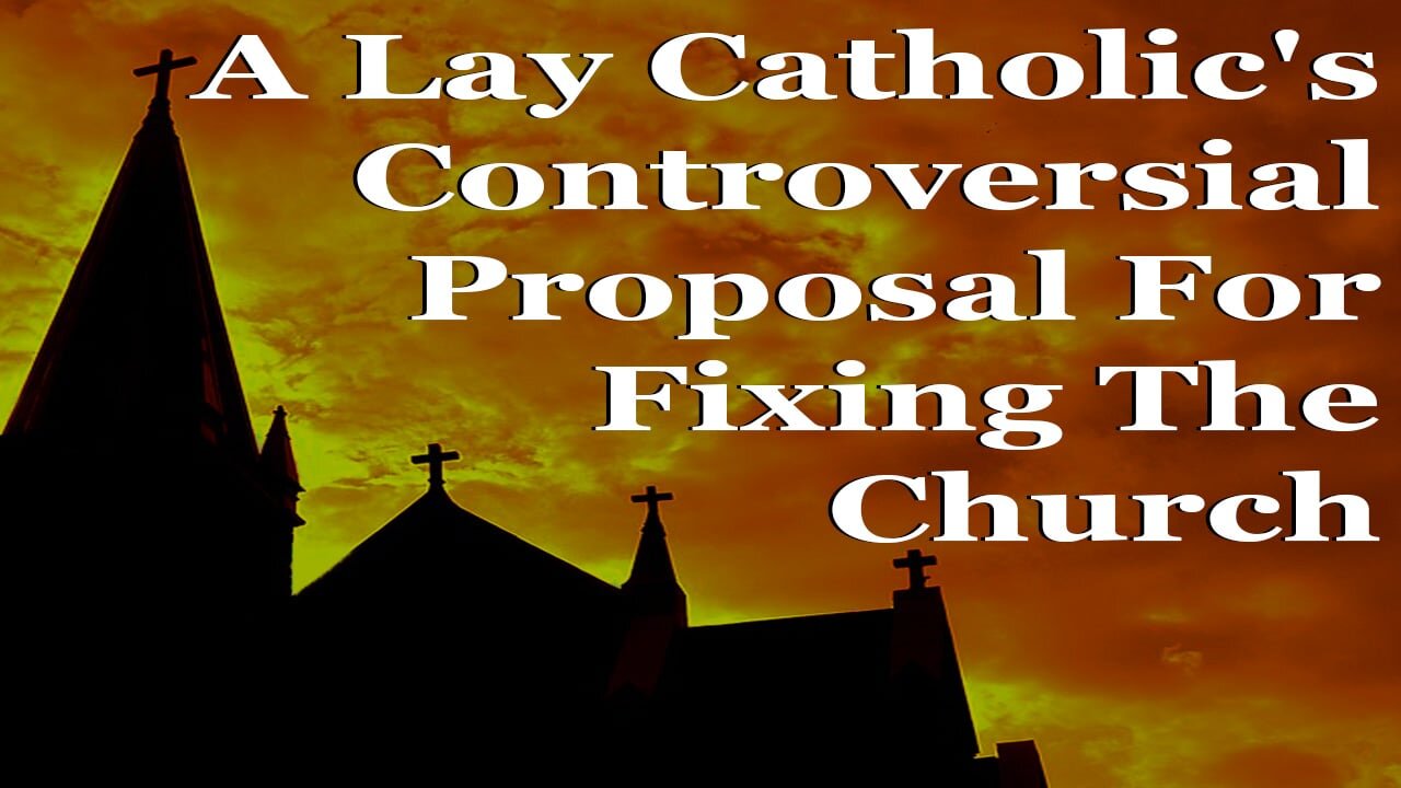 A Lay Catholics Controversial Proposal For Fixing The Church