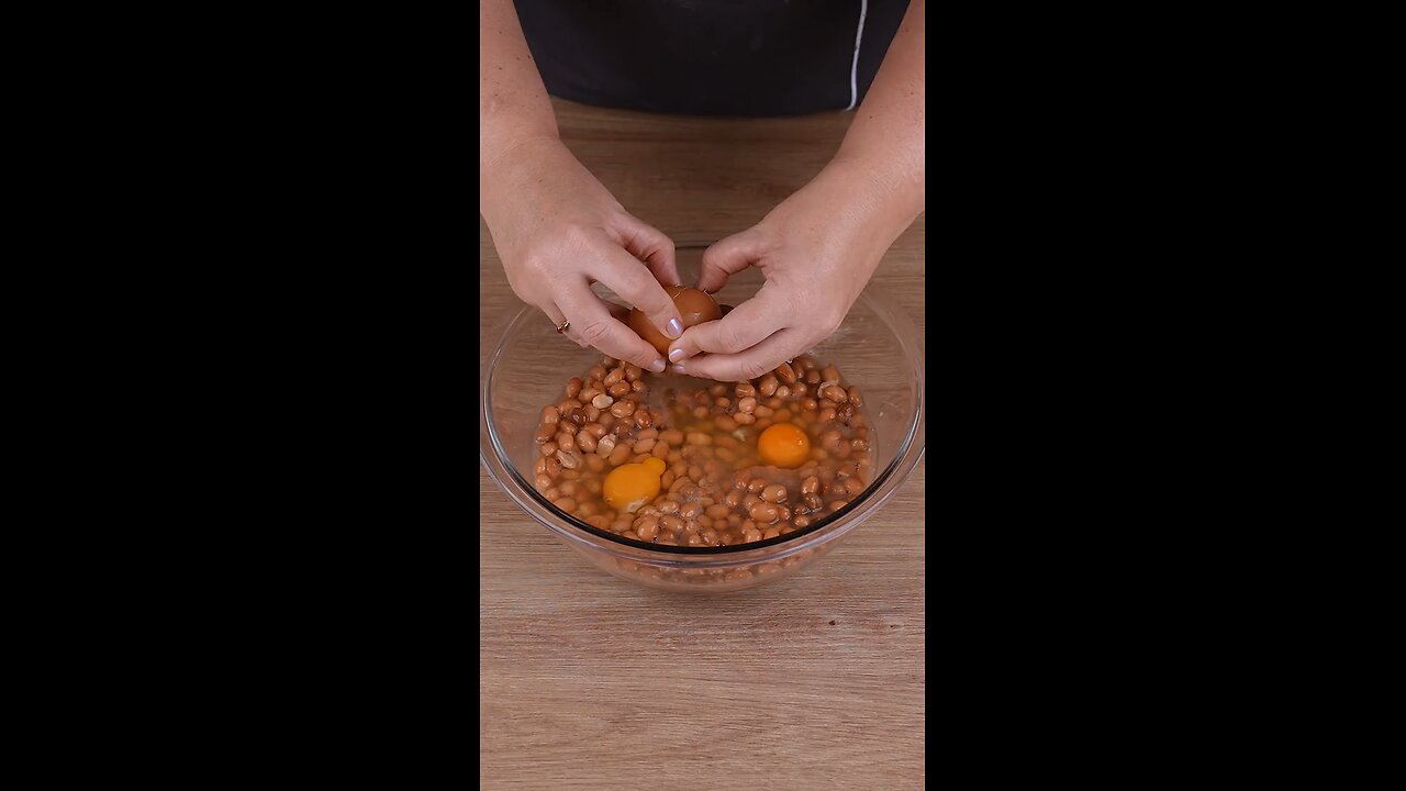 Mix eggs to beans and you'll be amazed by the result #cooking #Recipe #EasyRecipe #quickrecipes