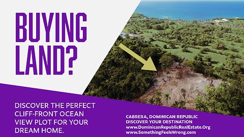 Real Estate for Sale in Abreu – Cabrera, Dominican Republic (Vacant Land 2535 m2)