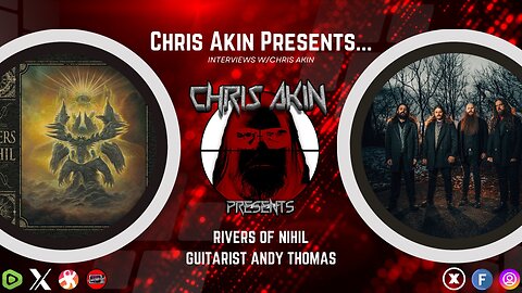 RIVERS OF NIHIL: "New Guy" Andy Thomas Talks Self Titled Album (Free)