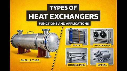 Heat Exchanger Types: Working Principle and Applications