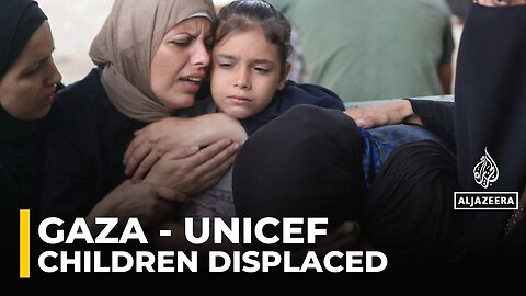 Half of Palestinians facing displacement in Gaza City are children: UNICEF