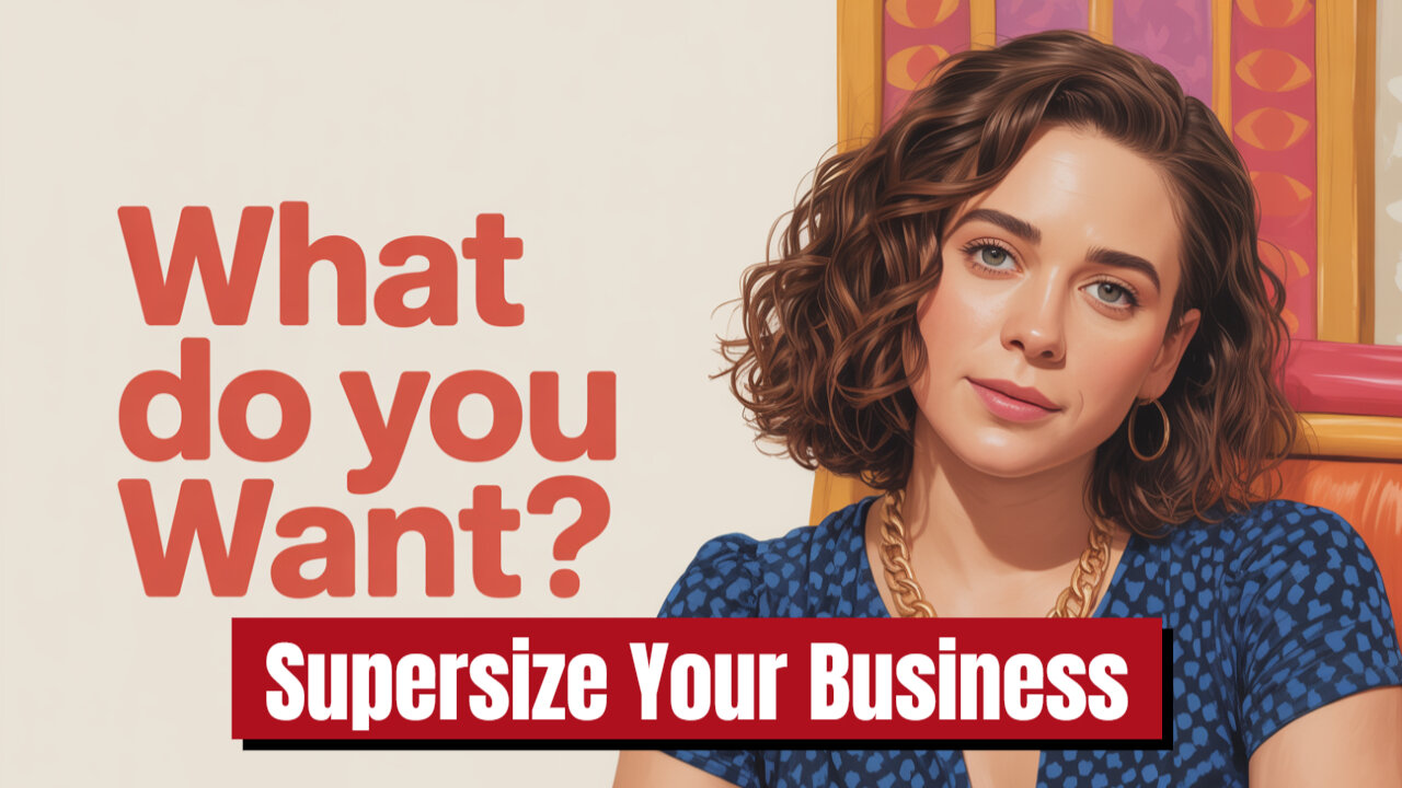 Ask: What Do You Want? To Supersize Your Business!