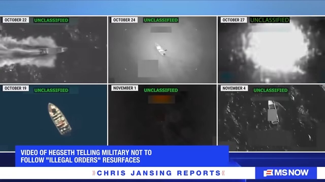 Has to be an investigation: 4-Star General on boat strike fallout