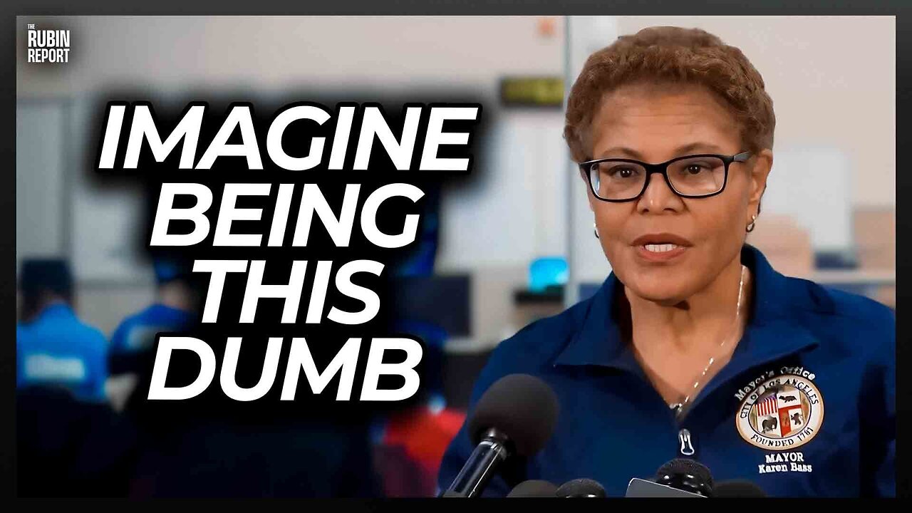 Press Gasps as LA Mayor Blames This for the ICE Riots