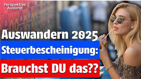 Steuerliche Ansässigkeitsbescheinigung nach Auswanderung: Wichtig oder egal??