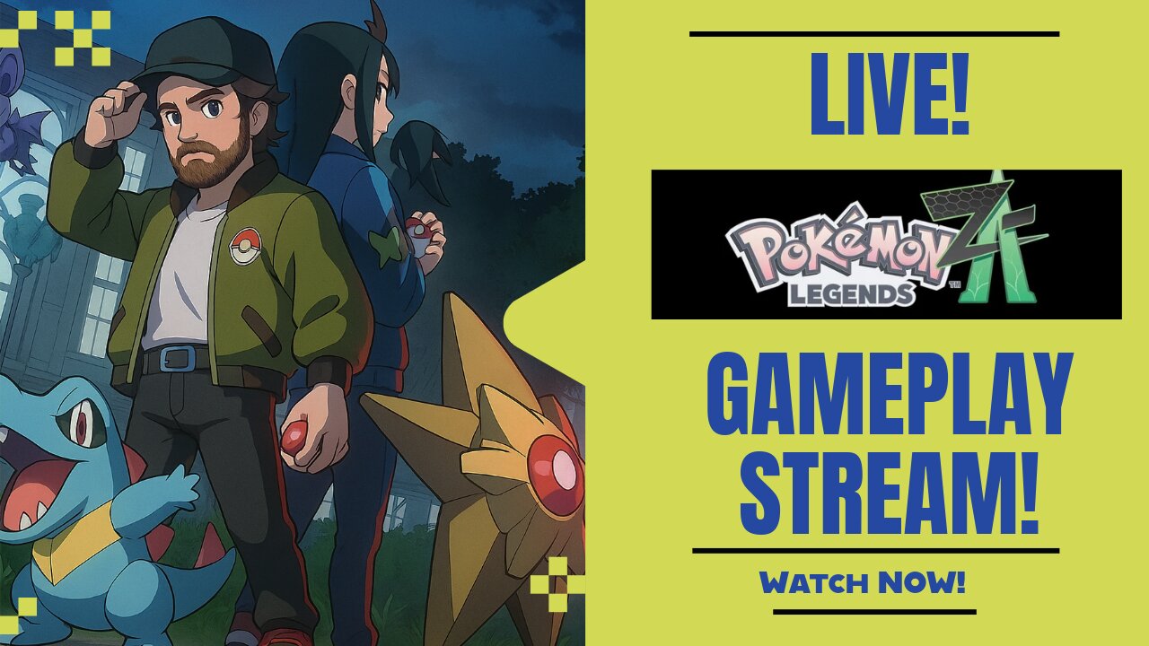 LIVE: Pokemon Legends ZA Gameplay