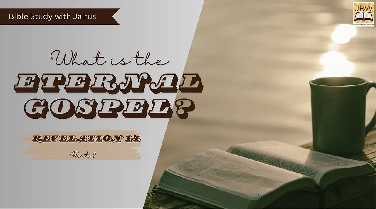 #Bible Study with #Jairus - #Revelation 14 (part 2) Two High-speed Trains and the Two Harvests